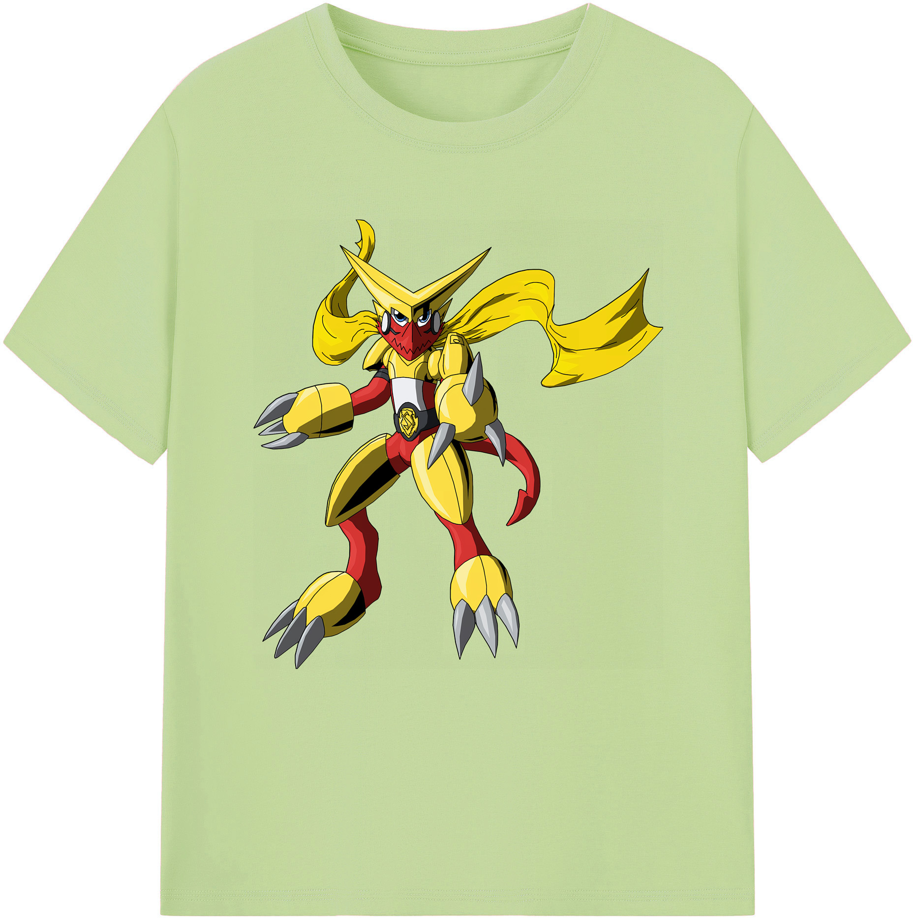 （画像用） Digimon デジタルモンスター/デジモン 綿100％半袖Tシャツ（フロントプリント）